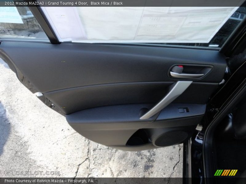 Black Mica / Black 2012 Mazda MAZDA3 i Grand Touring 4 Door