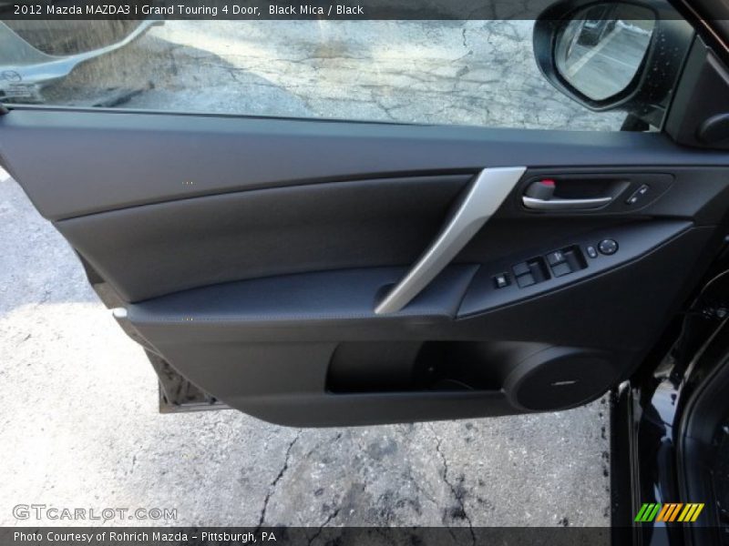 Black Mica / Black 2012 Mazda MAZDA3 i Grand Touring 4 Door
