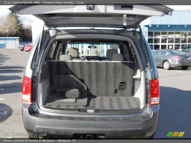 Polished Metal Metallic / Gray 2011 Honda Pilot EX 4WD
