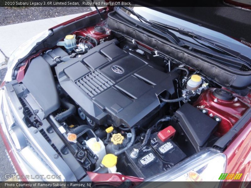  2010 Legacy 3.6R Limited Sedan Engine - 3.6 Liter DOHC 24-Valve VVT Flat 6 Cylinder