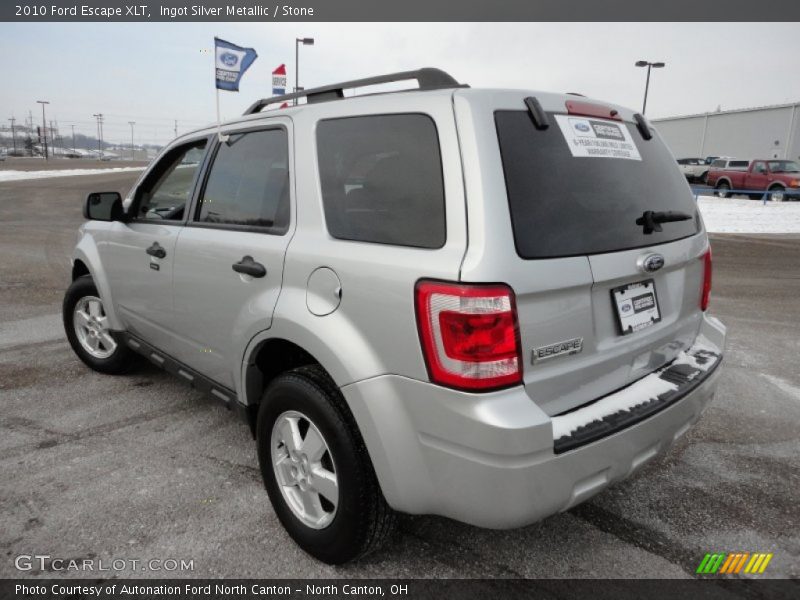 Ingot Silver Metallic / Stone 2010 Ford Escape XLT