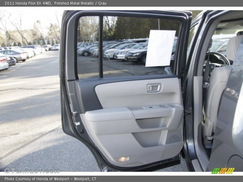 Polished Metal Metallic / Gray 2011 Honda Pilot EX 4WD