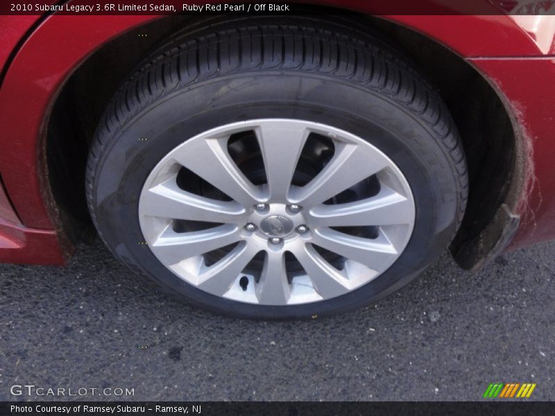  2010 Legacy 3.6R Limited Sedan Wheel