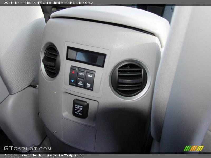 Polished Metal Metallic / Gray 2011 Honda Pilot EX 4WD