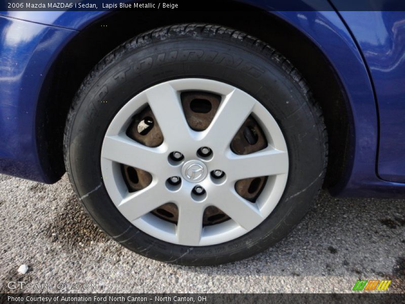 Lapis Blue Metallic / Beige 2006 Mazda MAZDA6 i Sedan