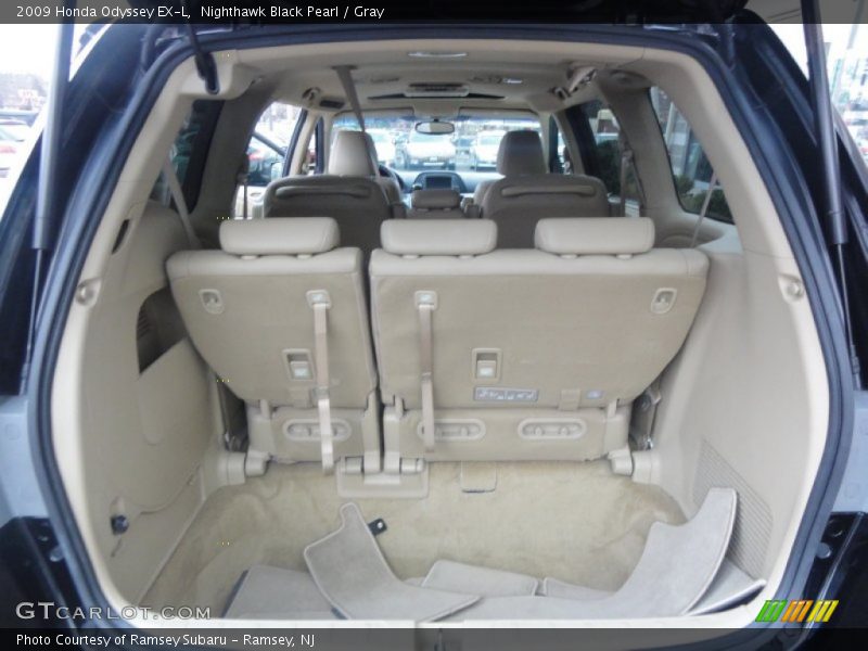 Nighthawk Black Pearl / Gray 2009 Honda Odyssey EX-L