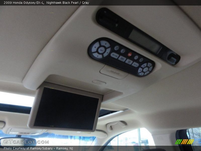 Nighthawk Black Pearl / Gray 2009 Honda Odyssey EX-L