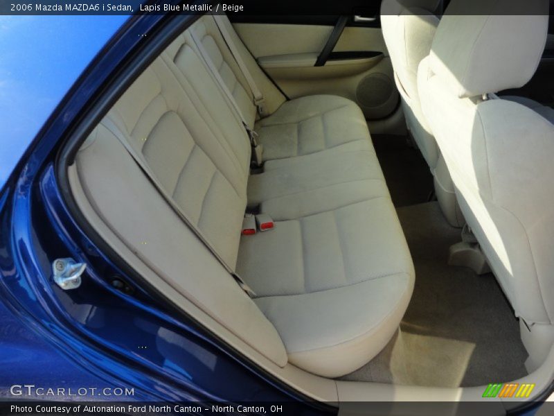 Lapis Blue Metallic / Beige 2006 Mazda MAZDA6 i Sedan
