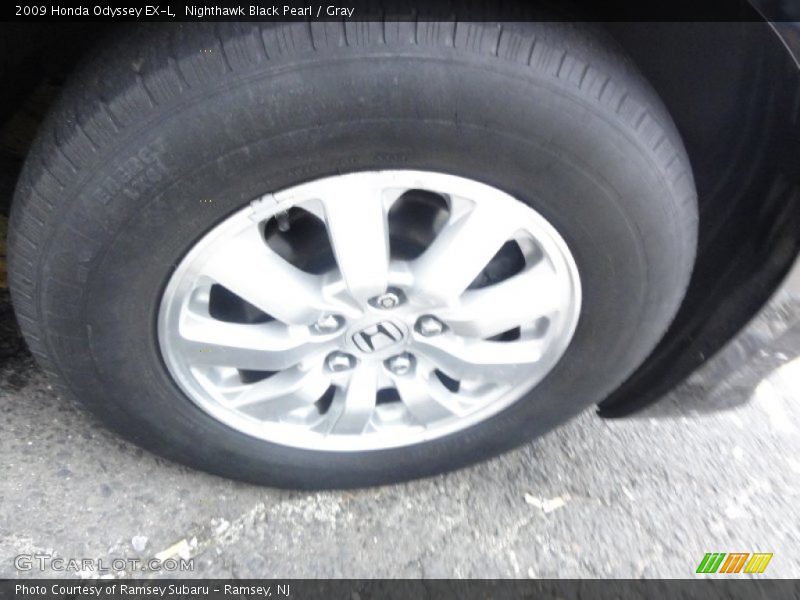 Nighthawk Black Pearl / Gray 2009 Honda Odyssey EX-L