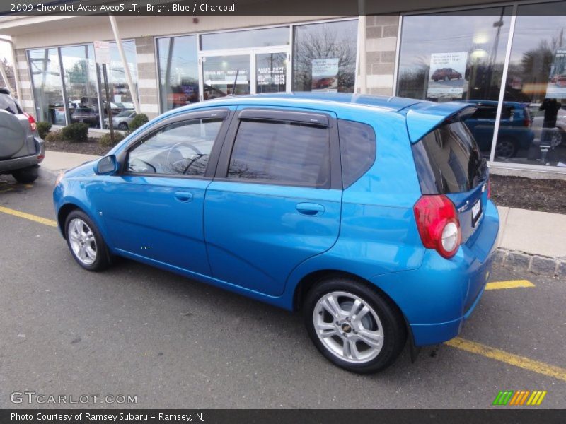 Bright Blue / Charcoal 2009 Chevrolet Aveo Aveo5 LT