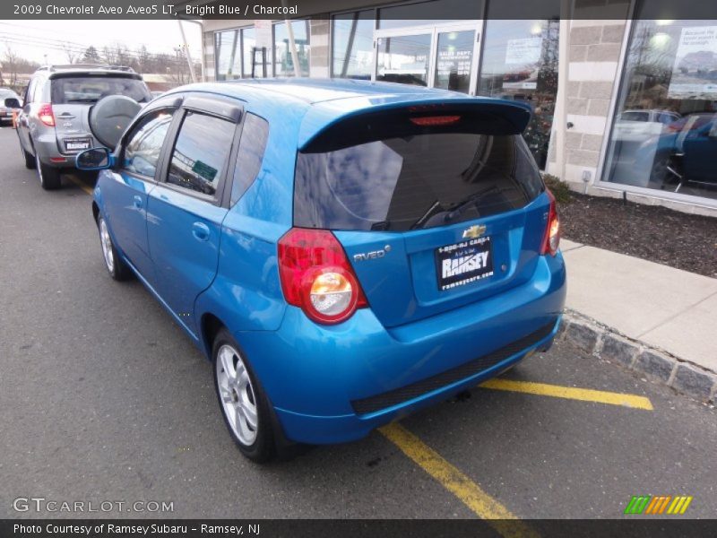 Bright Blue / Charcoal 2009 Chevrolet Aveo Aveo5 LT