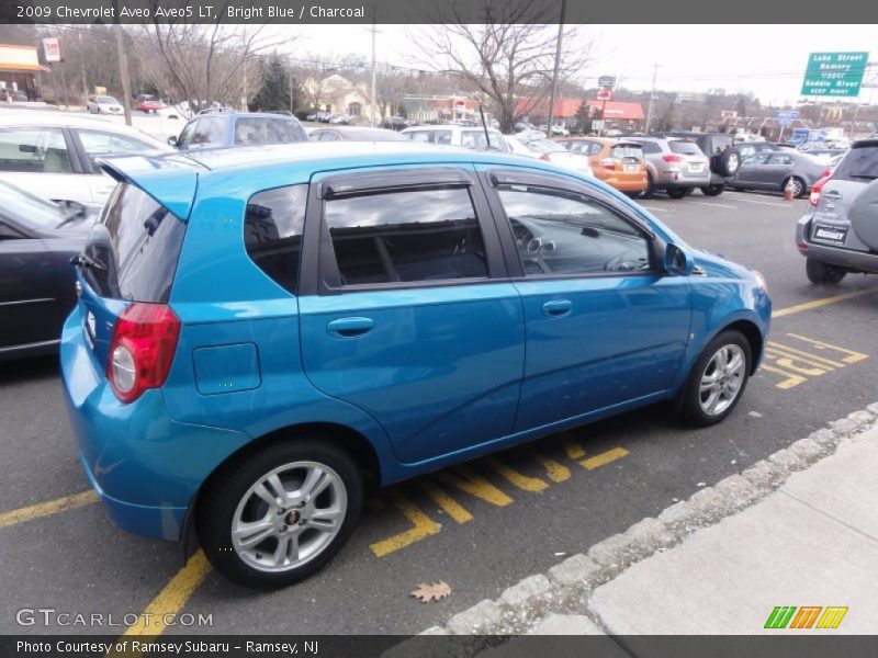 Bright Blue / Charcoal 2009 Chevrolet Aveo Aveo5 LT