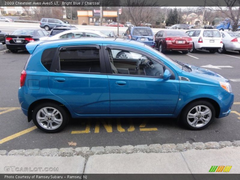 Bright Blue / Charcoal 2009 Chevrolet Aveo Aveo5 LT