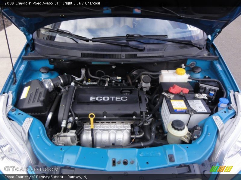 Bright Blue / Charcoal 2009 Chevrolet Aveo Aveo5 LT