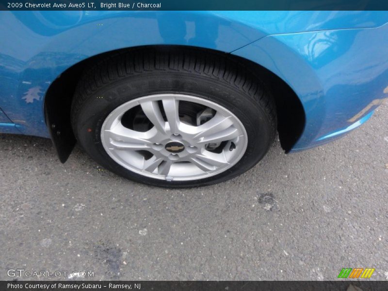 Bright Blue / Charcoal 2009 Chevrolet Aveo Aveo5 LT