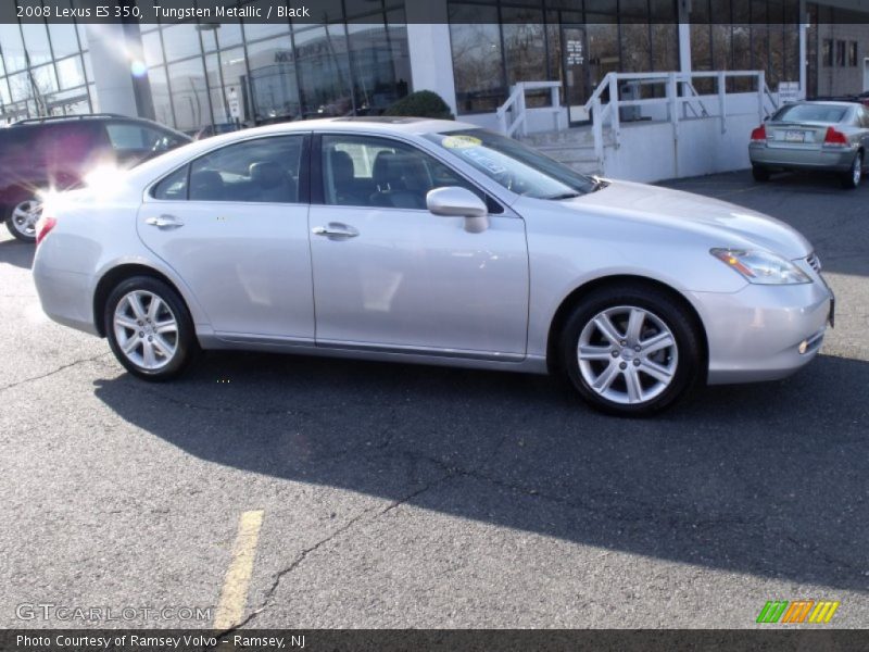 Tungsten Metallic / Black 2008 Lexus ES 350