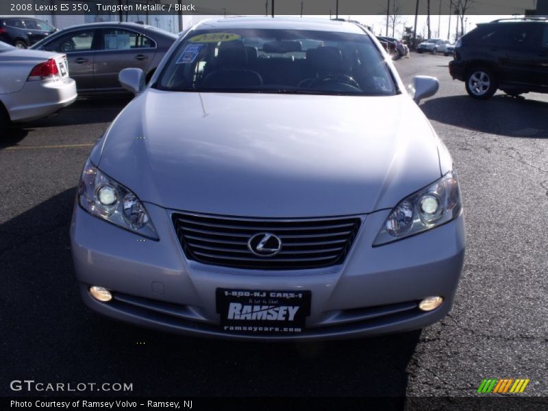 Tungsten Metallic / Black 2008 Lexus ES 350