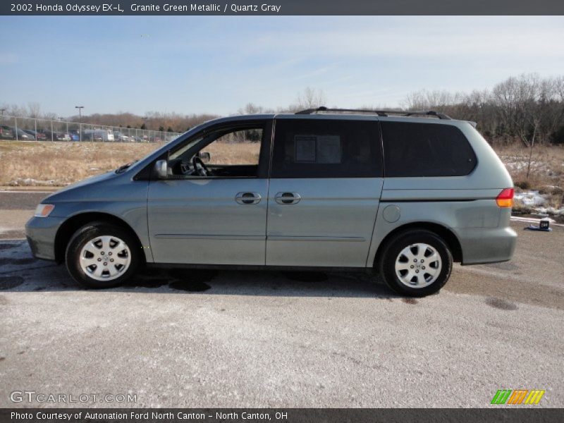  2002 Odyssey EX-L Granite Green Metallic