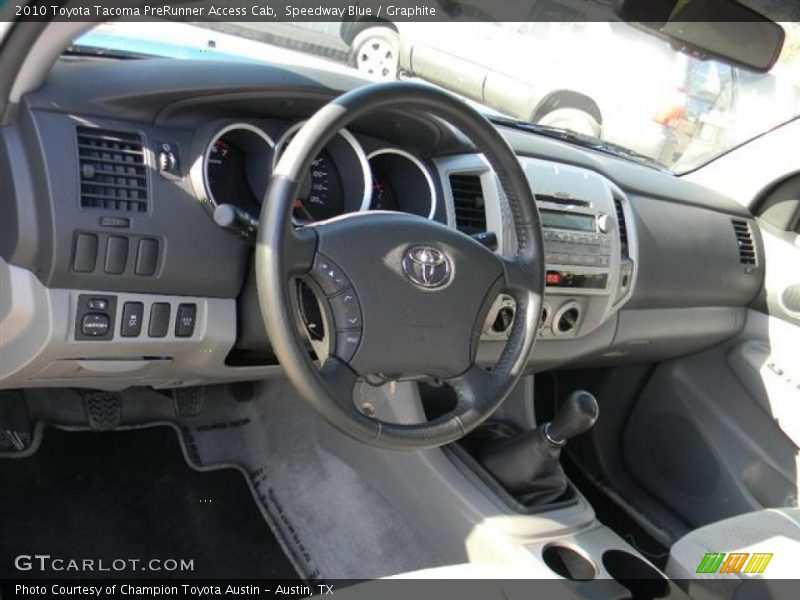  2010 Tacoma PreRunner Access Cab Graphite Interior