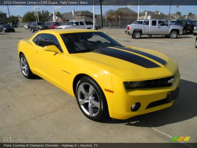 Front 3/4 View of 2010 Camaro LT/RS Coupe