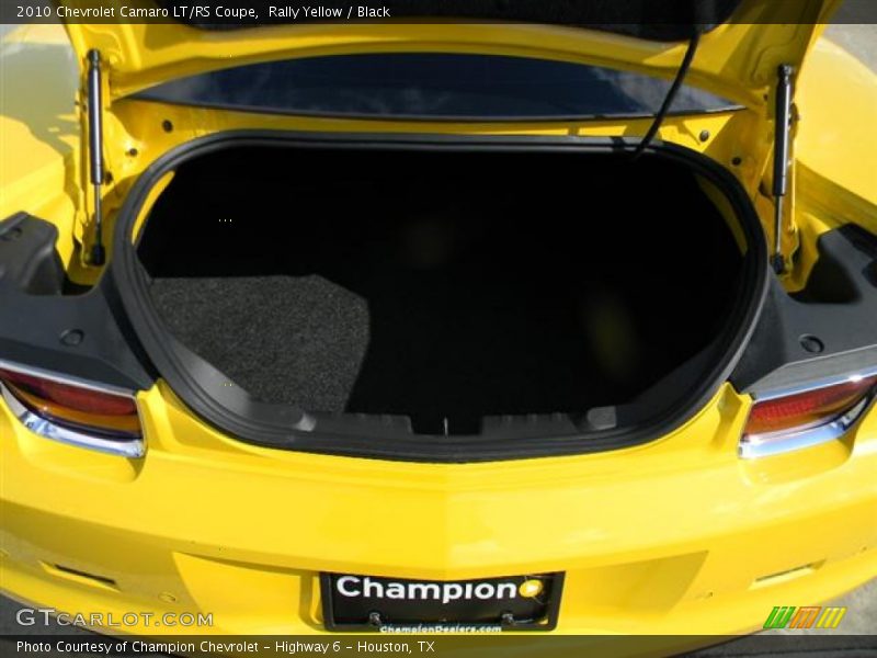 Rally Yellow / Black 2010 Chevrolet Camaro LT/RS Coupe
