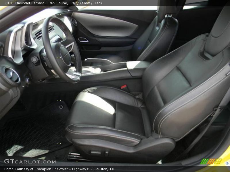 Rally Yellow / Black 2010 Chevrolet Camaro LT/RS Coupe