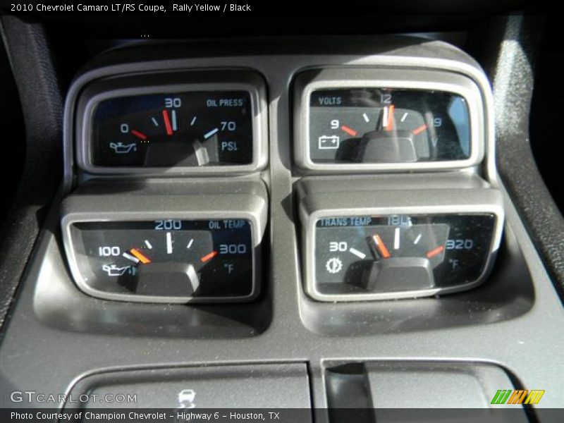 Rally Yellow / Black 2010 Chevrolet Camaro LT/RS Coupe