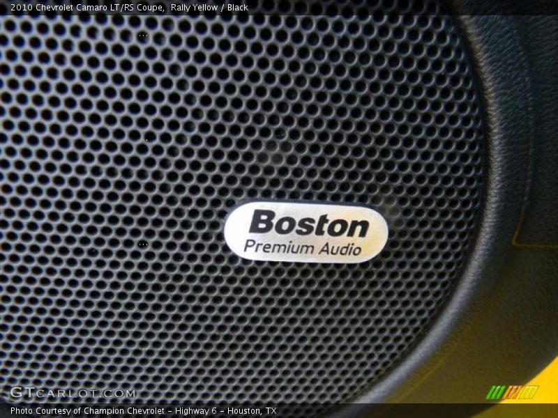 Rally Yellow / Black 2010 Chevrolet Camaro LT/RS Coupe