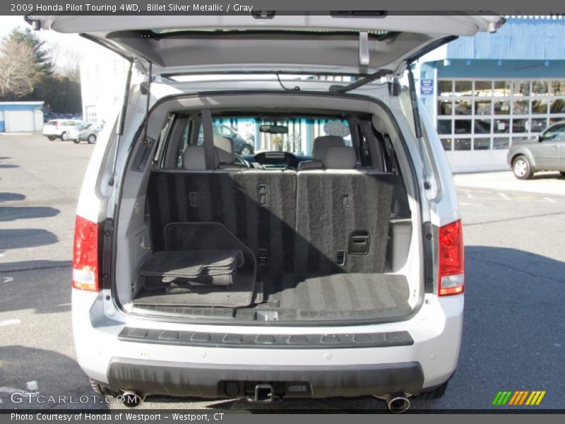 Billet Silver Metallic / Gray 2009 Honda Pilot Touring 4WD