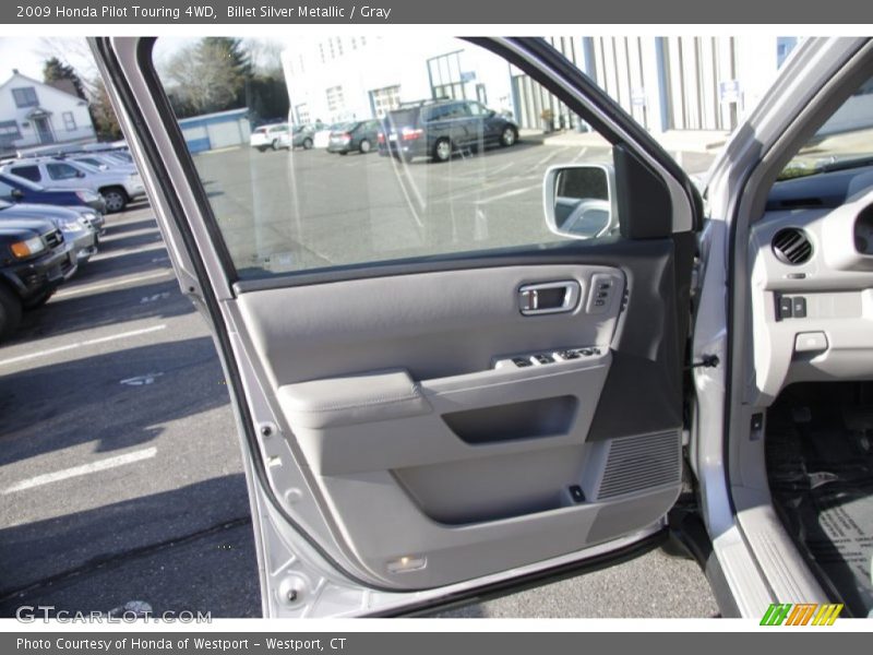 Billet Silver Metallic / Gray 2009 Honda Pilot Touring 4WD