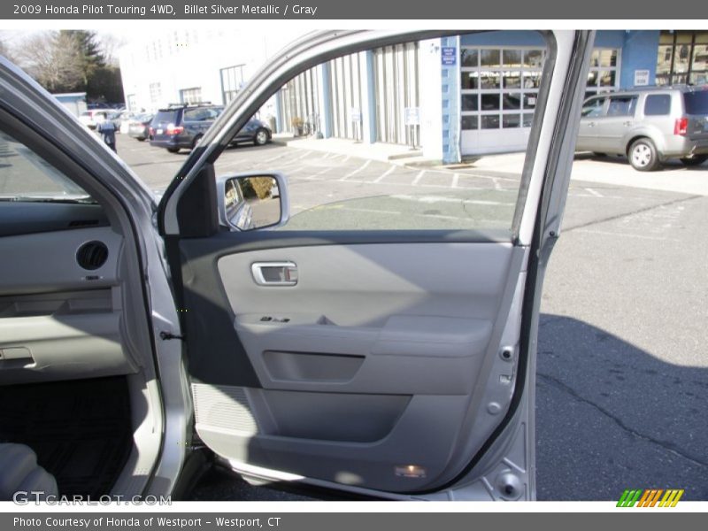 Billet Silver Metallic / Gray 2009 Honda Pilot Touring 4WD