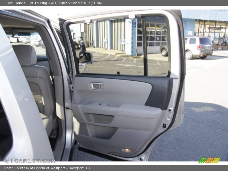 Billet Silver Metallic / Gray 2009 Honda Pilot Touring 4WD