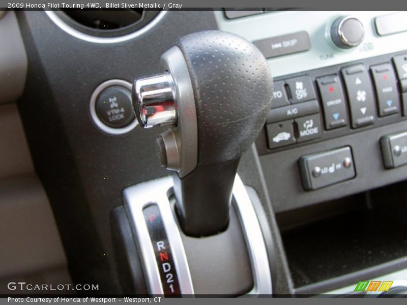 Billet Silver Metallic / Gray 2009 Honda Pilot Touring 4WD