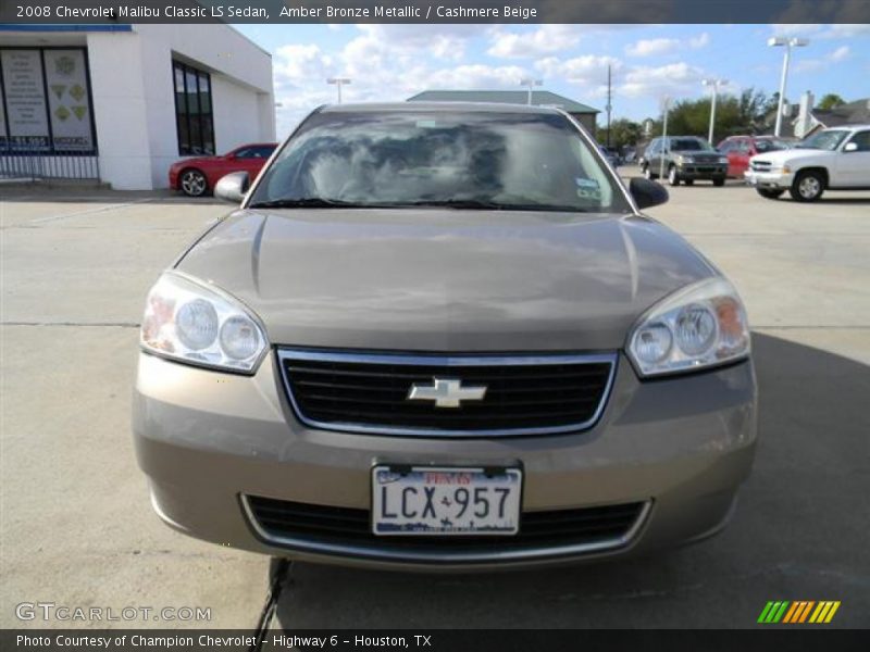 Amber Bronze Metallic / Cashmere Beige 2008 Chevrolet Malibu Classic LS Sedan