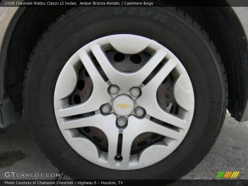 Amber Bronze Metallic / Cashmere Beige 2008 Chevrolet Malibu Classic LS Sedan