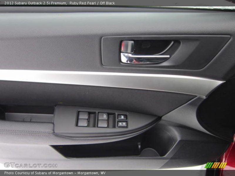 Ruby Red Pearl / Off Black 2012 Subaru Outback 2.5i Premium