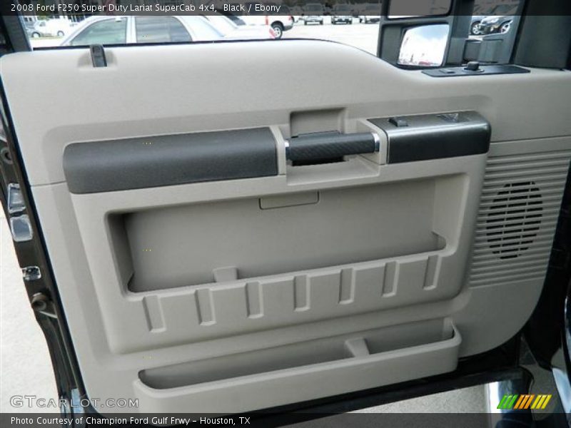 Black / Ebony 2008 Ford F250 Super Duty Lariat SuperCab 4x4