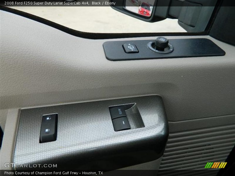 Black / Ebony 2008 Ford F250 Super Duty Lariat SuperCab 4x4