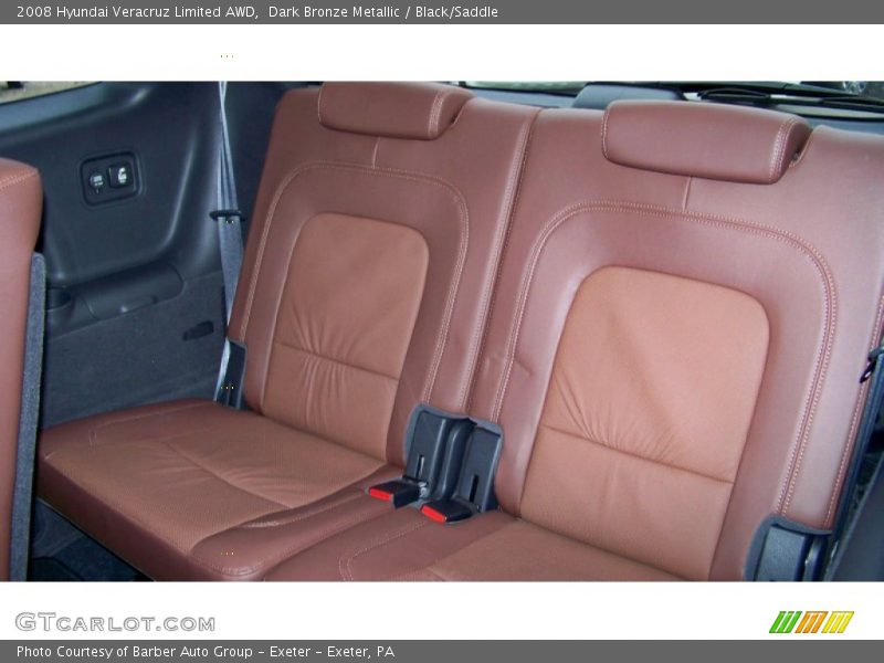 Dark Bronze Metallic / Black/Saddle 2008 Hyundai Veracruz Limited AWD