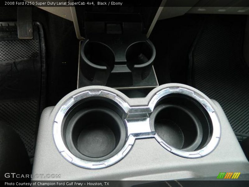 Black / Ebony 2008 Ford F250 Super Duty Lariat SuperCab 4x4