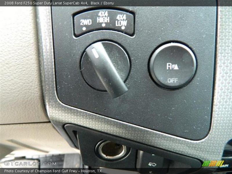 Black / Ebony 2008 Ford F250 Super Duty Lariat SuperCab 4x4