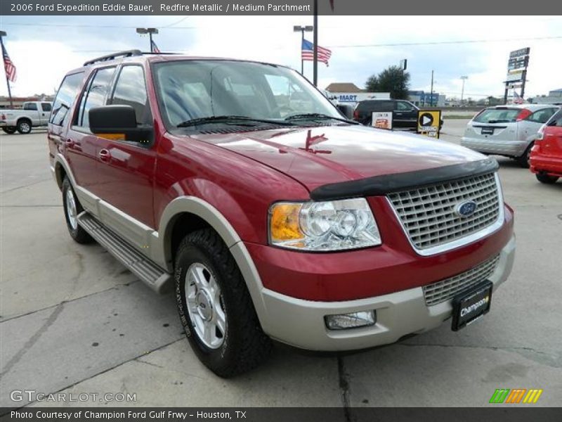 Redfire Metallic / Medium Parchment 2006 Ford Expedition Eddie Bauer