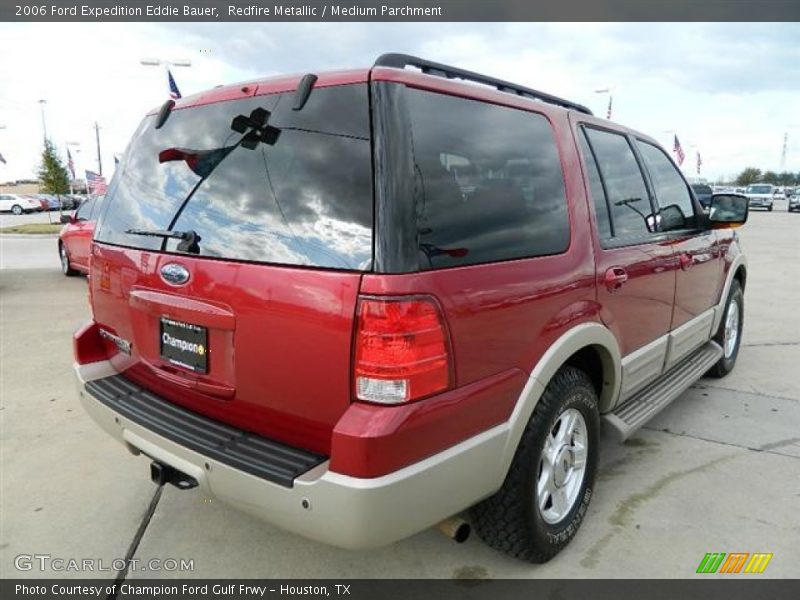 Redfire Metallic / Medium Parchment 2006 Ford Expedition Eddie Bauer