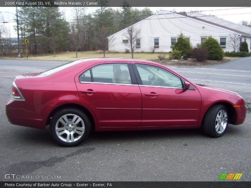 Redfire Metallic / Camel 2006 Ford Fusion SEL V6
