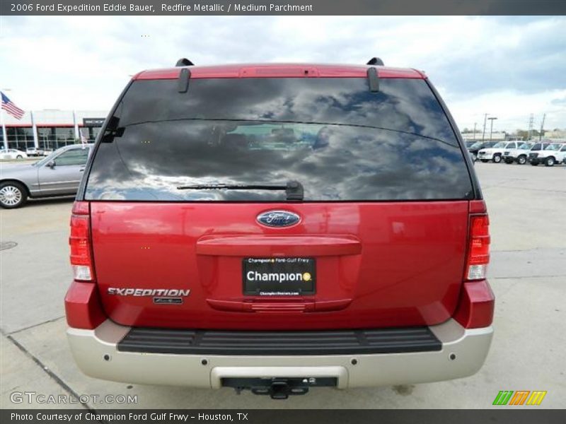 Redfire Metallic / Medium Parchment 2006 Ford Expedition Eddie Bauer