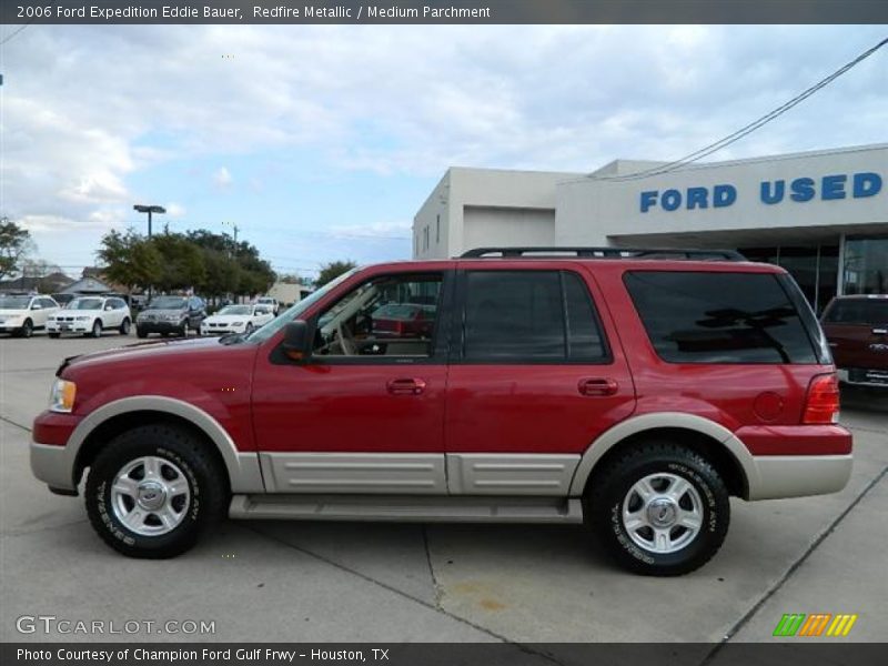 Redfire Metallic / Medium Parchment 2006 Ford Expedition Eddie Bauer