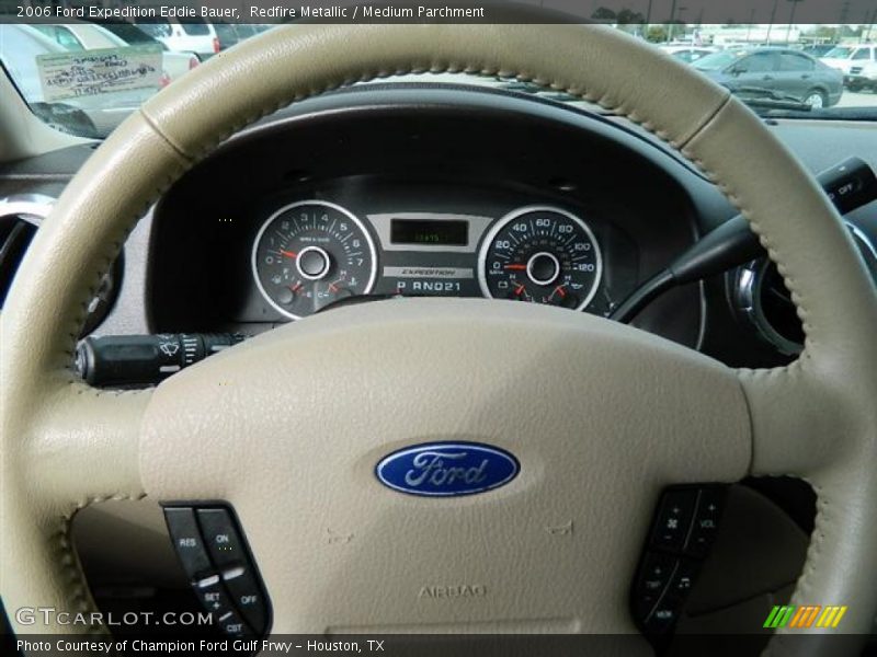 Redfire Metallic / Medium Parchment 2006 Ford Expedition Eddie Bauer
