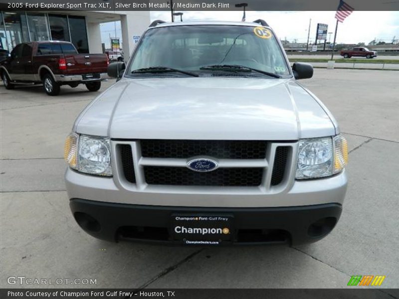 Silver Birch Metallic / Medium Dark Flint 2005 Ford Explorer Sport Trac XLT