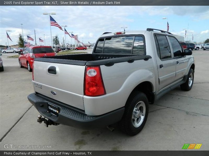 Silver Birch Metallic / Medium Dark Flint 2005 Ford Explorer Sport Trac XLT