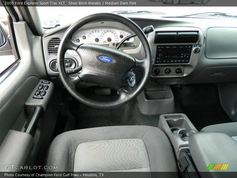 Silver Birch Metallic / Medium Dark Flint 2005 Ford Explorer Sport Trac XLT
